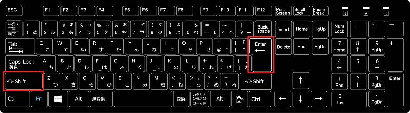 Zoomのビデオ会議にあるチャット機能でテキストの改行を行うにはWindowsパソコンではShift + Enter(Macの場合Control+Return)