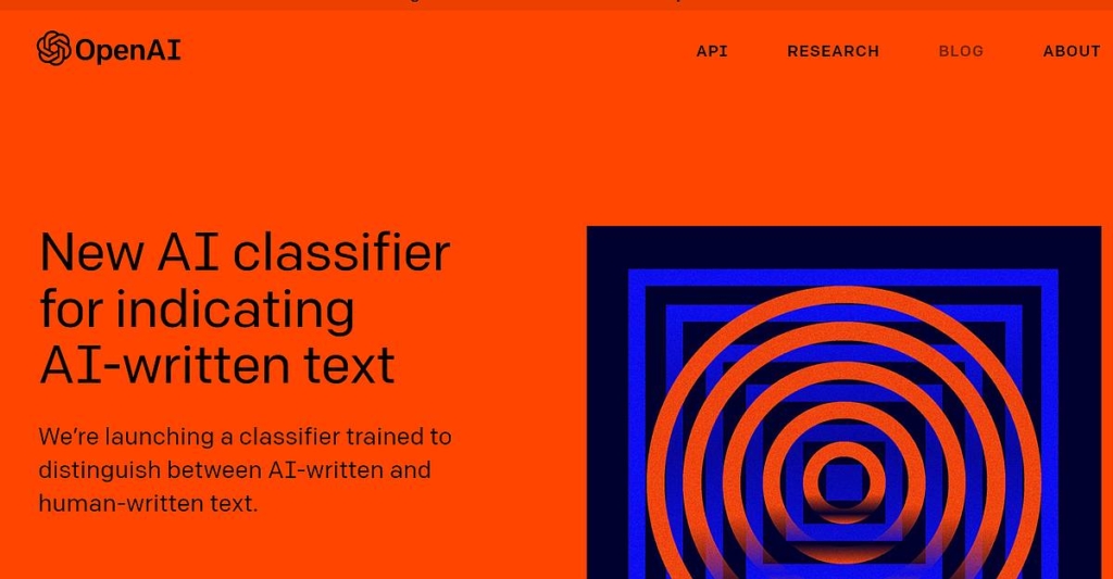 2023年1月31日に公開されたChatGPTを開発したOpenAIがAIが生成した文章か判定するツール「AI Text Classifier」