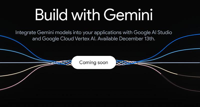 Googleの次世代AIモデルのGeminiは2023年12月13日よりAI StudioやVertex AIで利用可能に