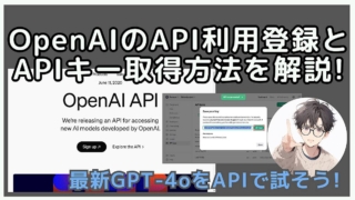 【2024年8月版】OpenAIのAPI登録、クレジット購入、APIキー発行手順