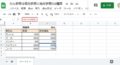スプレッドシートのセル参照の絶対参照の場合、オートフィルやコピペしても、セル参照位置の連動変更が行われない